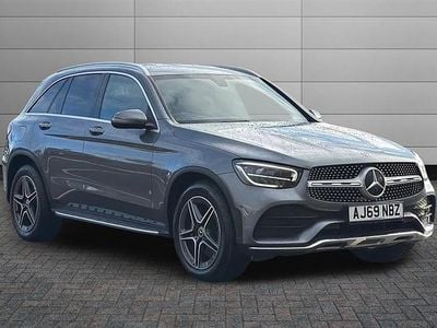 Selenite grey metallic Used 2020 Mercedes GLC220 AMG line Estate | £23,495 (Fair price)