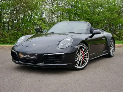 Used Porsche 911 Carrera Cabriolet 2016 Black Cabriolet