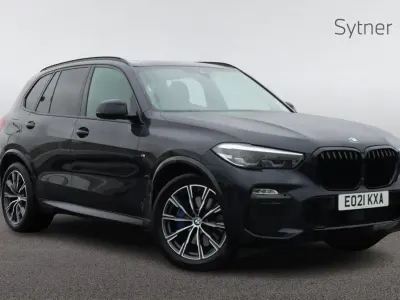 Used BMW X5 M Sport 282 HP (207 kW) 2021 Black SUV