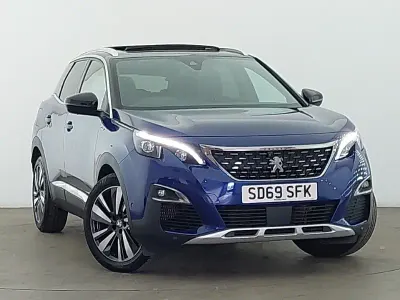 Used Peugeot 3008 Premium 131 HP (96 kW) 2019 Blue SUV