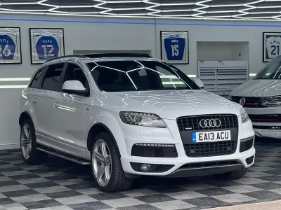 Used Audi Q7 S-line plus 245 HP (180 kW) 2013 White SUV