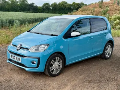 Used VW up! high up! 2017 Blue Hatchback