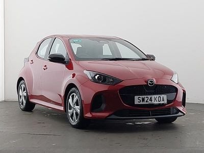 Red Used 2024 Mazda 2 Exclusive-Line Hatchback | £15,798 (Fair price)