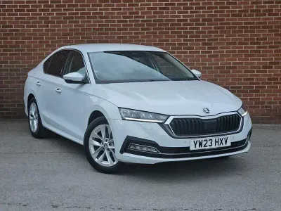 Used Skoda Octavia SE L 110 HP (80 kW) 2023 White Hatchback