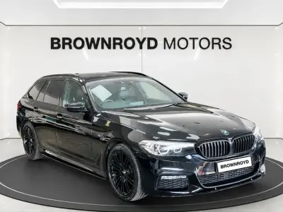 Used BMW 520 M Sport 190 HP (139 kW) 2018 Black Estate