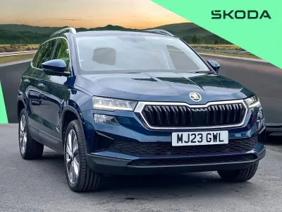 Second-hand Skoda Karoq SE L 110 CP (80 kW) 2023 Albastru SUV