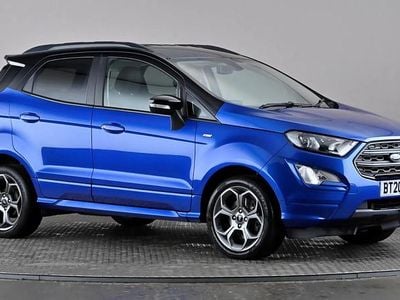 Used Ford Ecosport ST-Line 140 HP (102 kW) 2020 Blue SUV