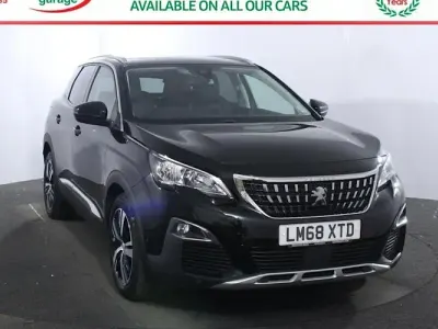 Used Peugeot 3008 Allure 131 HP (96 kW) 2019 Black SUV