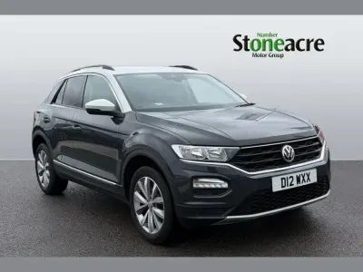 Used VW T-Roc Design 150 HP (110 kW) 2019 Grey SUV