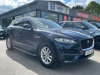 Used Jaguar F-Pace Prestige 180 HP (132 kW) 2017 Blue SUV