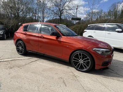 Used BMW 118 Sport Line 2016 Orange Hatchback