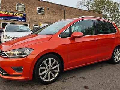 Used VW Golf Sportsvan GT 2014 Orange MPV