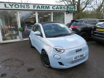 used Fiat 500e 