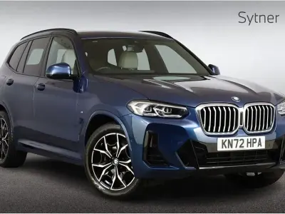 Used BMW X3 M Sport 190 HP (139 kW) 2022 Blue SUV