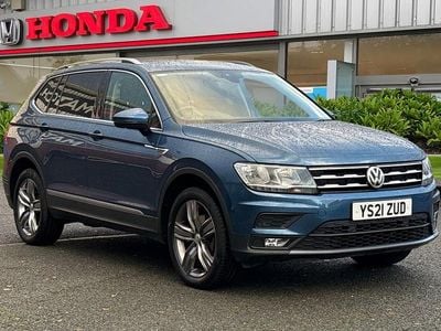 Blue Used 2021 VW Tiguan Allspace Match SUV | £22,227 (Good price)