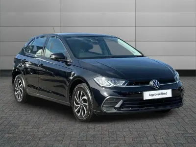 Used VW Polo Life 94 HP (69 kW) 2022 Black Hatchback