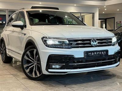 White Used 2018 VW Tiguan R-line SUV | £21,595 (Fair price)