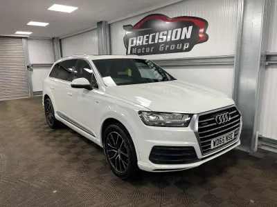 Used Audi Q7 S-Line 272 HP (200 kW) 2015 White SUV