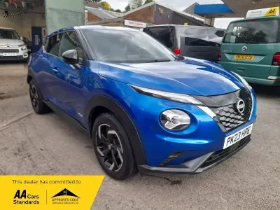 Second-hand Nissan Juke N-Connecta 143 CP (105 kW) 2023 Albastru SUV