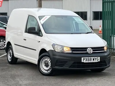 Used VW Caddy Startline 102 HP (75 kW) 2018 White MPV