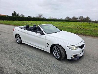 White Used 2014 BMW 420 M Sport Cabriolet | £8,650 (Fair price)