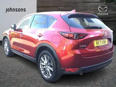 Second-hand Mazda CX-5 Inclusive 162 CP (119 kW) 2021 Roșu SUV