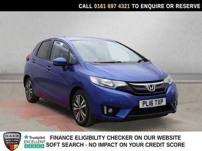 Begagnad Honda Jazz EX 102 HK (75 kW) 2016 Blå Halvkombi