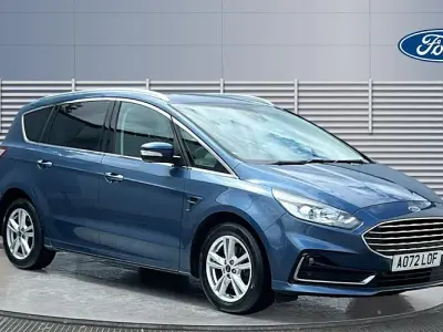 Used Ford S-MAX Titanium 150 HP (110 kW) 2021 Blue MPV