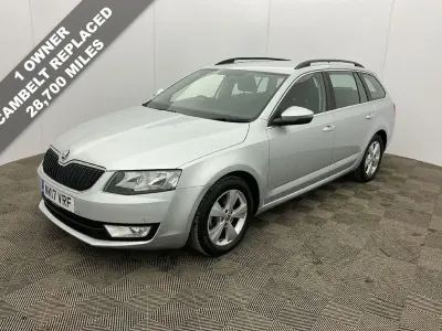 Begagnad Skoda Octavia GreenLine 110 HK (80 kW) 2017 Silver Kombi
