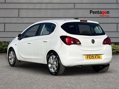 Used Vauxhall Corsa 75 HP (55 kW) 2019 Summit white Hatchback