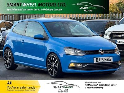 Used VW Polo Match 2016 Blue Hatchback