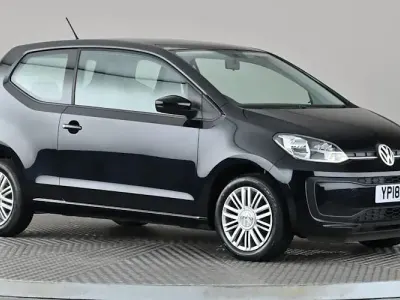 Used VW up! move up! 60 HP (44 kW) 2018 Black Hatchback