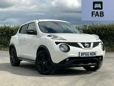 Used Nissan Juke N-Vision 115 HP (84 kW) 2016 White SUV