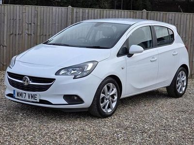 Used Vauxhall Corsa 75 HP (55 kW) 2017 White Hatchback