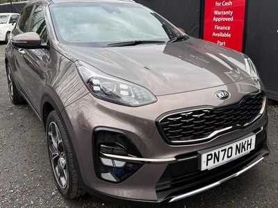 Used Kia Sportage GT-Line 134 HP (98 kW) 2020 Brown SUV