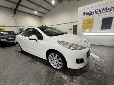 Used Peugeot 207 CC Allure 2012 White Cabriolet
