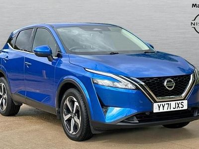 Blue Used 2021 Nissan Qashqai N-Connecta SUV | £13,949 (Fair price)