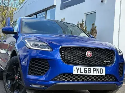 Used Jaguar E-Pace R-Dynamic 200 HP (147 kW) 2018 Blue SUV