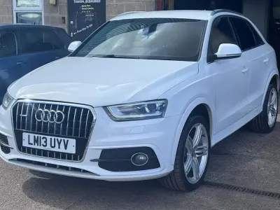 Used Audi Q3 S-Line 175 HP (128 kW) 2013 White SUV
