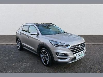 Beige Used 2019 Hyundai Tucson Premium SE SUV | £18,191 (Fair price)