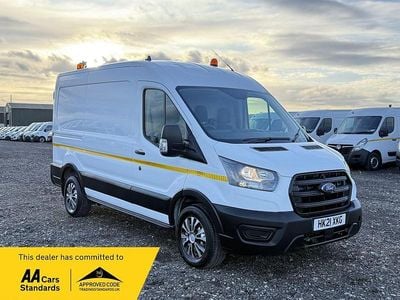 Used Ford Transit 130 HP (95 kW) 2021 White Van