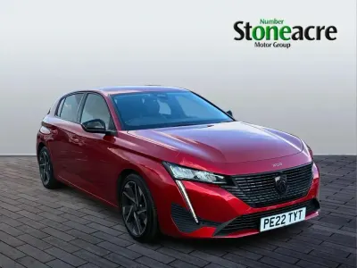Used Peugeot 308 Allure Premium 129 HP (94 kW) 2022 Red Hatchback