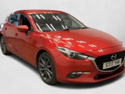 Used Mazda 3 Inclusive 2017 Red Hatchback
