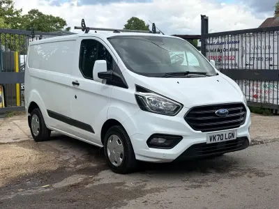 Used Ford Transit Custom Trend 105 HP (77 kW) 2020 White Van