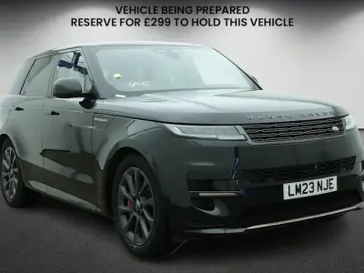 Used Land Rover Range Rover Sport SE Dynamic 441 HP (324 kW) 2023 Santorini black SUV
