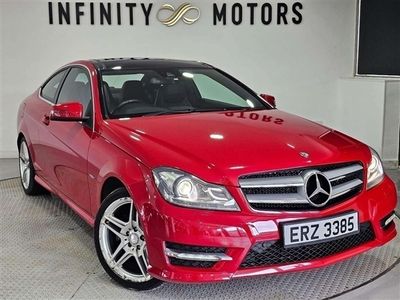 used Mercedes C180 C Class 1.8BlueEfficiency AMG Sport G Tronic+ Euro 5 (s/s) 2dr