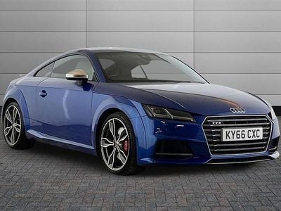 Used Audi TTS Comfort 310 HP (228 kW) 2016 Sepang blue Coupe