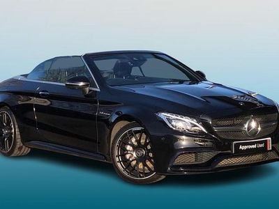 Black Used 2018 Mercedes C63 AMG Premium Cabriolet | £29,795 (Fair price)