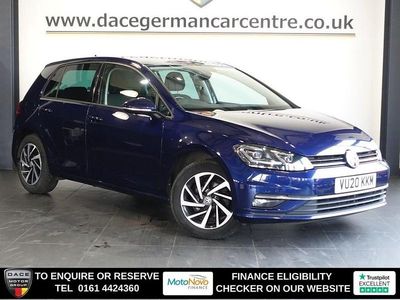 Used VW Golf VII Edition 150 HP (110 kW) 2020 Blue Hatchback