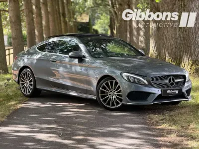 Used Mercedes C200 AMG Line Premium 184 HP (135 kW) 2018 Grey Coupe